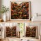 5D Diamond Painting Kits for Adults, Autumn House Diamond Art Kits for Adults, Fall Forest Paint by Diamonds, Full Drill Round Diamond Gem Art Painting, Home Wall Art Decor, 13.78 x 13.78 inch